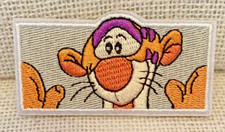 Tigger From Winnie-the-Pooh Cartoon Sew and Iron On Embroidered Patch - 3"