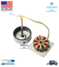 Micro 3 Fasi AC Generatore Eolico LED Turbine Spazzola Mini Motore Manovella 24V