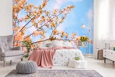 3D Flower Branch 9653 Wallpaper Mural Wall Print Wall Wallpaper Murals US Coco