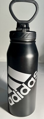 Adidas 32oz Stainless Steel 12/18 Double Wall Insulated Black
