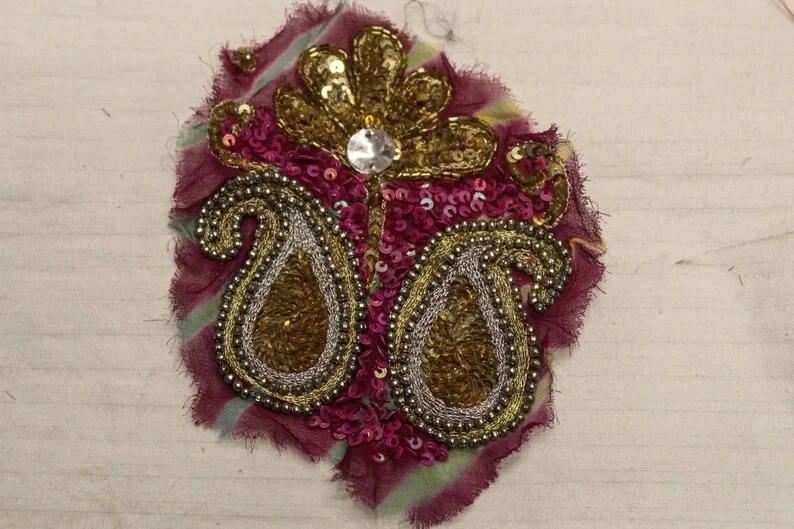 25 Pack of Boho Scarp Trim Snippets Junk Journal Mixed Media Embellishment Craft - Image 3 of 4