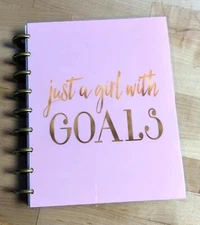*Just a Girl with Goals* Cover Set 4 use with Classic Happy Planner~