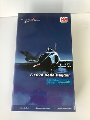 Hobby Master HA3115 1:72 F-102A Delta Dagger 0-61363 USAF 196 FIS, 163 FIG Neu in OVP