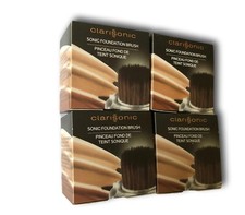 4 Pk Clarisonic  Sonic Foundation Face Cleans...