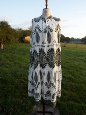 Lightweight Sleeveless Tiered Summer Dress MADE IN ITALY Plus Size 26 - 28 BNWT