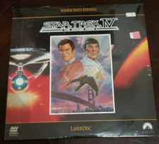 Sealed Laserdisc Star Trek IV the Voyage Home Funky Formats Alameda Whales U2