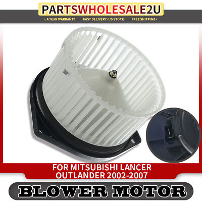 Heater A/C AC Blower Motor w/ Fan Cage for Mitsubishi Outlander Lancer 2002-2007