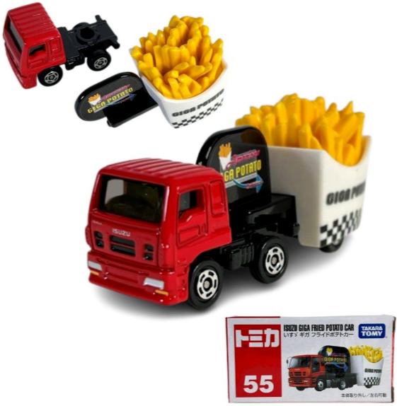 Takara Tomy Tomica No.055 Isuzu Giga French Fries Car | eBay
