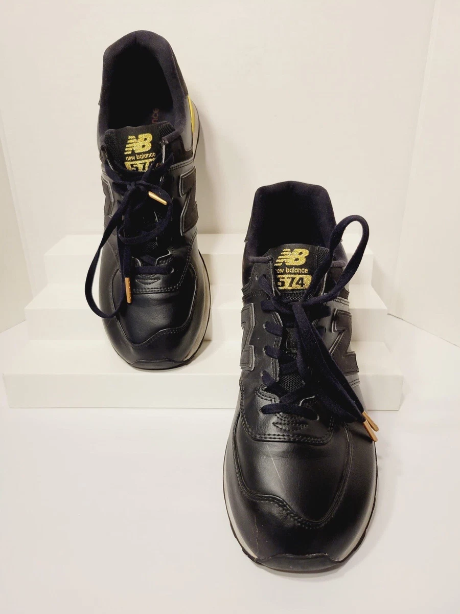 New Balance 574 Gold Dip Black Gold WL574URC Womens Size 12 eBay