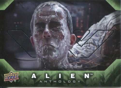 Tarjeta base paralela estampada de plata de Alien Anthology de mazo superior #17 - Imagen 1 de 1