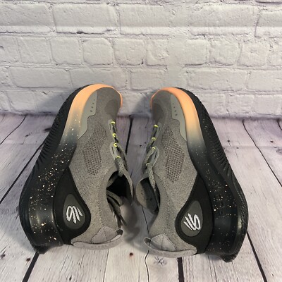 Under Armour UA Curry Flow Go Treasure Island Gray Shoes 3026418-102 Size 12 Under Armour UA Curry Flow Go Treasure Island Gray Shoes  main image 4