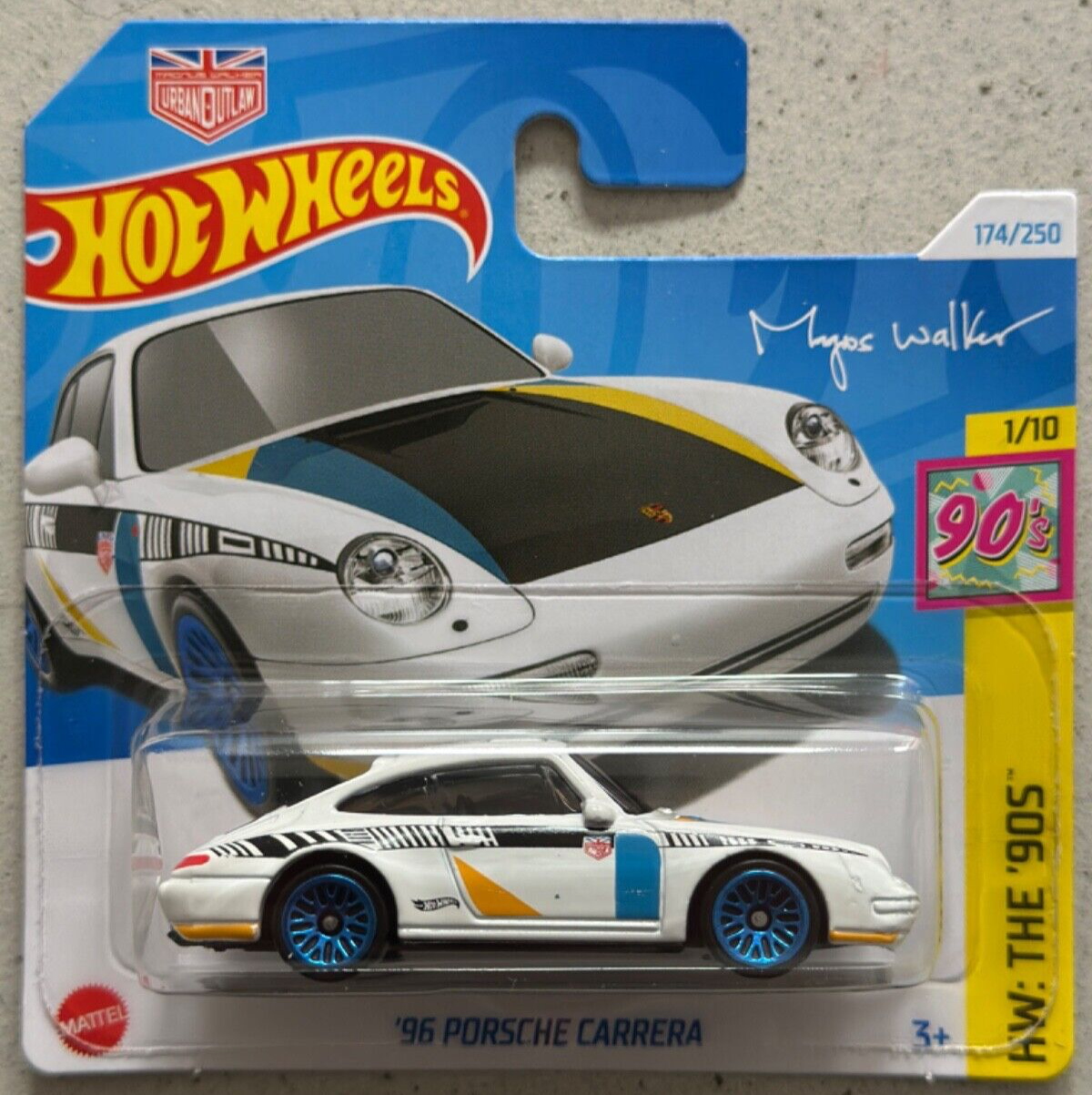 2024 Hot Wheels 96 PORSCHE CARRERA with Protector Magnus Walker 911 Urban Outlaw