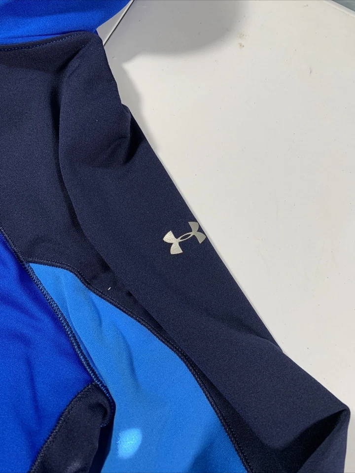 Women’s Under Armour Cold Gear Hooded Long Sleeve Shirt Sz S - Image 3 of 4