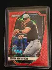 Colson Montgomery 2025 Prizm - Red Power Prizm #33/99 - Chicago White Sox