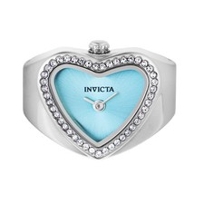 Invicta Women's Mini Angel Diamond 18.5mm Quartz Ring Watch IN-49573