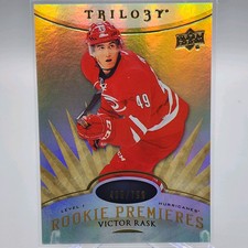 2014-15 Upper Deck Trilogy - Level 1 Rookie Premieres #114 Victor Rask /799 (RC)