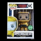 Custom Painted Funko Pop Stranger Things Hopper (Gold Biohazard Suit) 525