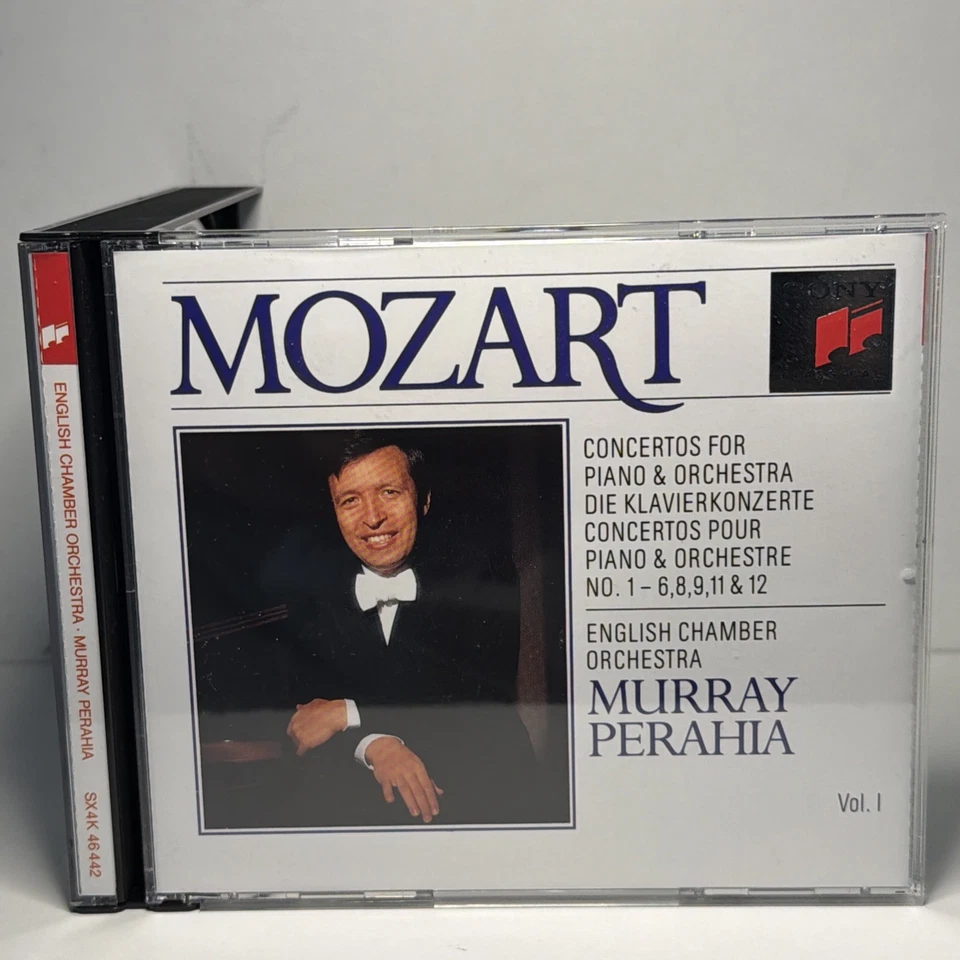 Mozart The Piano Concertos English Chamber Orchestra Murray Perahia 12CD Booklet - Image 3 of 4