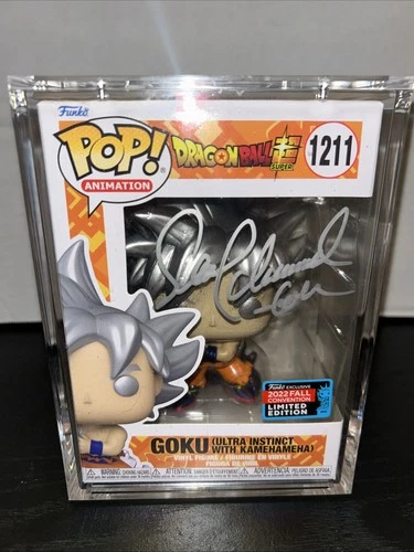 ⭐SALE Auto⭐ Sean Schemmel signed GOKU New York Comic Con DRAGONBALL FUNKO - PSA