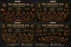 Army Military Bar Wall Plaque Gift Royal Engineers Paras Infantry Commandos