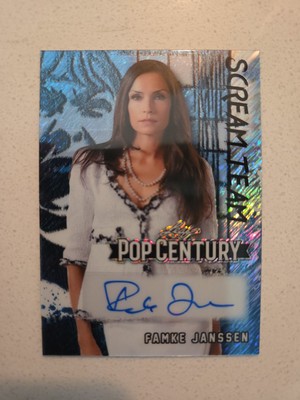 Famke Janssen 2025 Leaf Pop Century Autograph Scream Team ST-FJ1