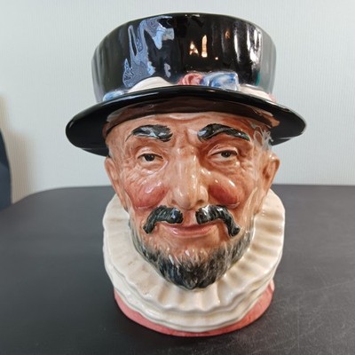 Royal Doulton Beefeater ''Toby'' Character Porcelin Hand Painted Character Jug