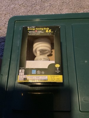 K-Lite Energy Saving Pack 65 Watt Light Bulbs