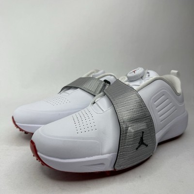 NIKE AIR JORDAN REV WHITE GOLF SHOES  FV6338-100 Size Men’s 8 Nike Golf Air Jordan Rev Shoes - White/Black/Silver 100  main image 4