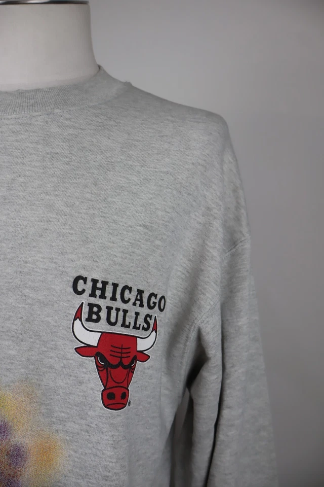 Team Spirit Fruit Of The Loom Sudadera Hombre Tg Xl Man Chicago Bulls Nba - Imagen 3 de 4