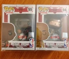 Michael Jordan Funko Pop NBA Lot Bronze #54 & #55 Special Edition Chicago Bulls