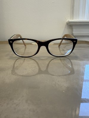 Ray Ban Glasses 5184 Tortoise Logo Script