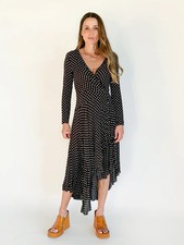 Zimmermann Polka Dot Wrap Dress