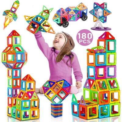 Blocks Magnetic Building Kinder Spielzeug Magnetische Bausteine Blöcke mit Boxs