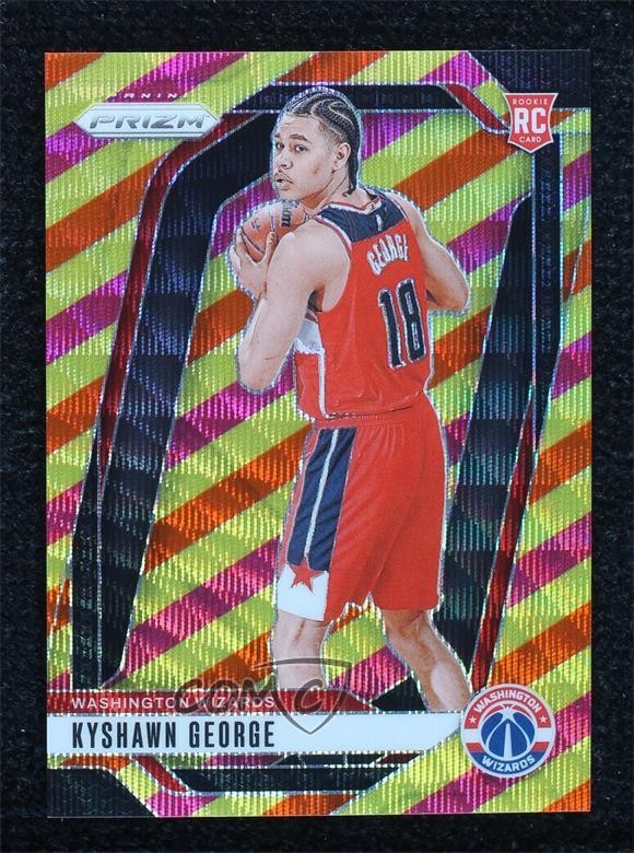 2024-25 Panini Prizm Multi Wave Prizm 23/88 Kyshawn George #257 Rookie RC