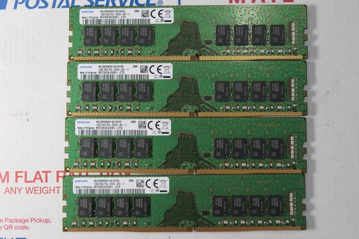Samsung DDR4 SDRAM 64 GB Total Capacity Memory (RAM) for sale | eBay