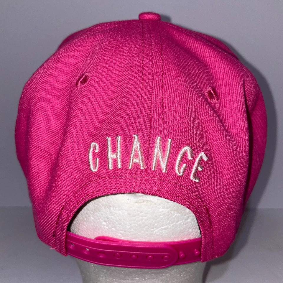 New Era 9Fifty Chance the Rapper Pink Snapback Cap w/ Pin - Image 3 of 4