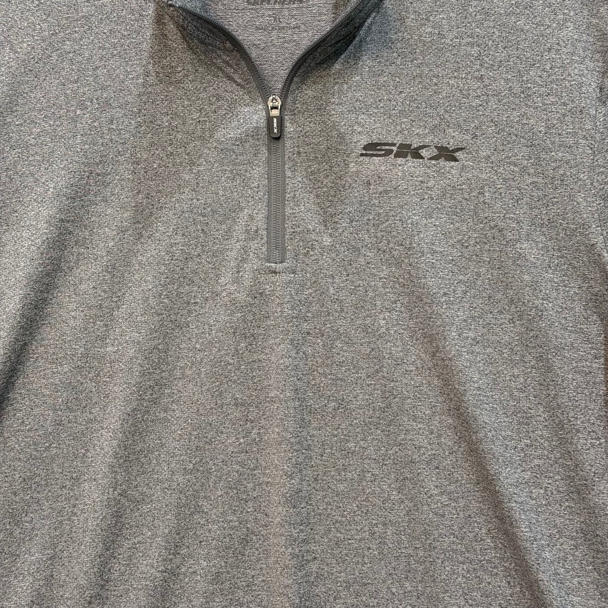 Skechers Skech-Air GoDri Men's 1/4 Zip Pullover Long Sleeve PerformanceTop Sz XL View 2