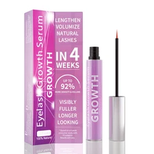 Eyelash Growth Serum with Natural Formula Advanced Lash Enhancing Serum for Long