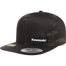 Factory Effex Kawasaki Camo Snapback Hat - Black 27-86104
