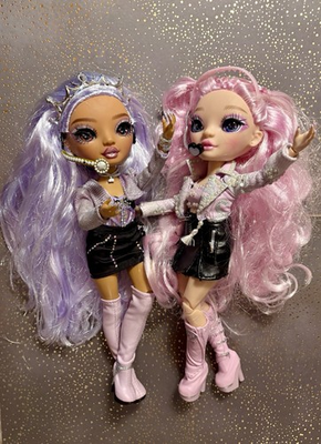 #ad MGA Rainbow High Rainbow Vision Royal Three K pop Dolls Minnie Choi amp; Tiara Song $99.99