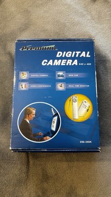 Premium DC2130 Compact Digital Camera 640x480 Silver Video Conference Web Cam