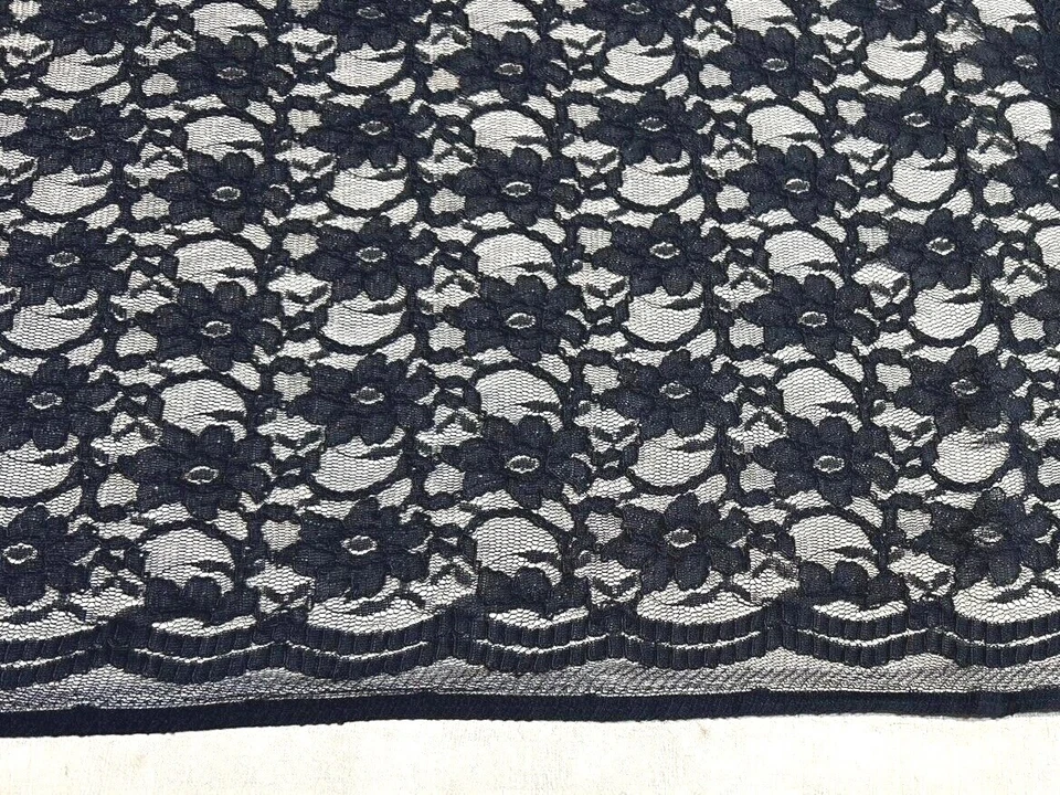 Stoffe Kordel Spitze Spitzenstoff Meterware Bekleidungsstoffe Deko Stoff nähen - Bild 2 von 2