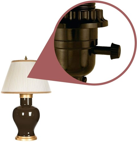 Replacement Knobs Lamp Turn Switch Parts Turn Knob for Floor & Table Lamp-2 Pack - Picture 3 of 5