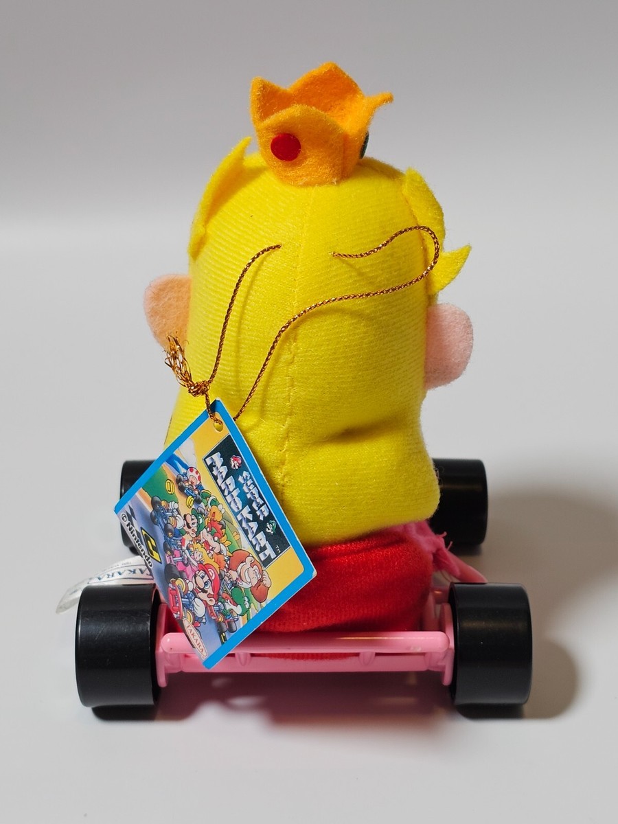 Takara 1993 Nintendo Super Mario Kart Plush Toy MC-5-3 Princess