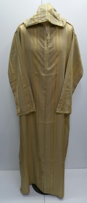 Size 60/&62 Men Moroccan hooded thobe//jalabiya.jubba.thobes.Fit size 60 /& 62