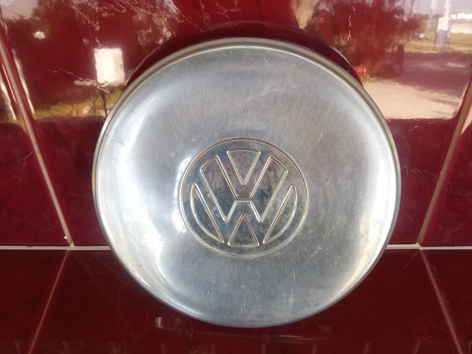 Volkswagen VW Rabbit Pickup 1974-1983 (1) plato para perros tapacubos clásico de colección Foto 4 de 4