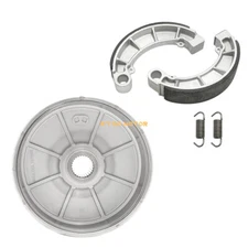 Rear Brake Drum Hub & Shoes for Honda Foreman 400 TRX400FW 4x4 1995 1996 - 2003