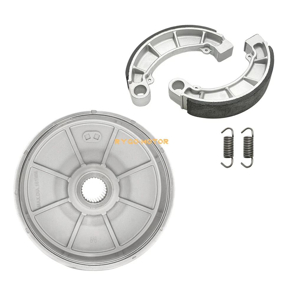Buje y zapatas de tambor de freno trasero para Honda Foreman 450 TRX450FE/TRX450FM 1998-2004 Foto 2 de 4