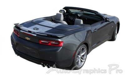 2016 2017 2018 Camaro Rally Racing OVERDRIVE CONVERTIBLE Stripes Vinyl Graphic