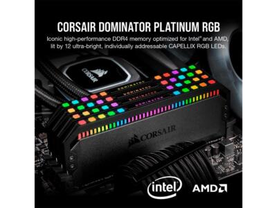 CORSAIR Dominator Platinum RGB 32GB (2 x 16GB) 288-Pin PC RAM DDR5